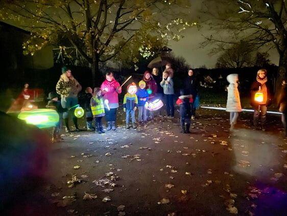 Laternenlauf durch Zaberfeld