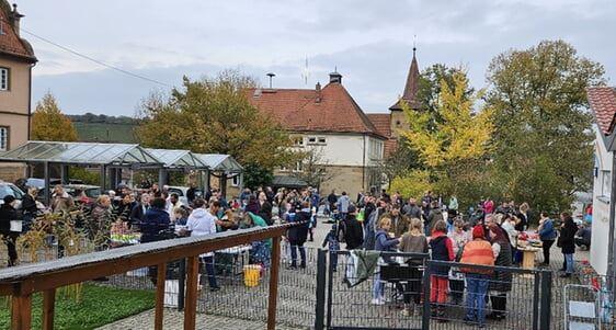Hebstfest im Kita-Hof